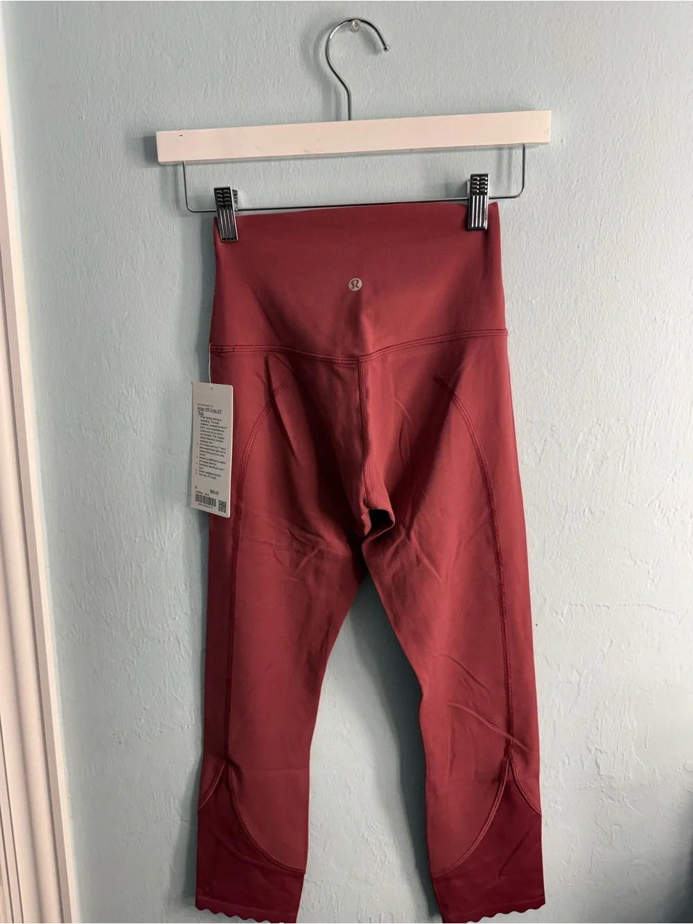 Lululemon Align High-Rise Scallop Pant 23”/Color Mulled Wine